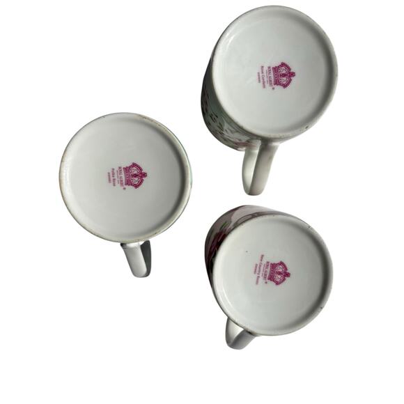 3 Royal Albert Rose Confetti, Polka Rose & New Country Coffee Mugs Cottagecore - Picture 4 of 10